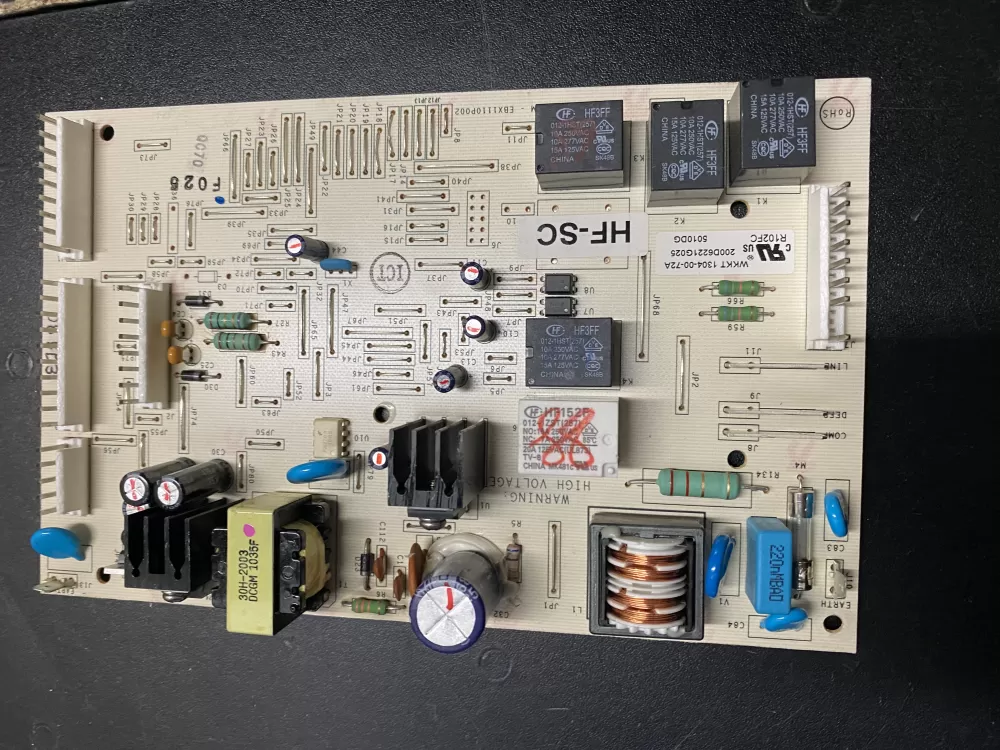 GE EBX1110P002 200D6221G025 WR55X11072 Refrigerator Control Board