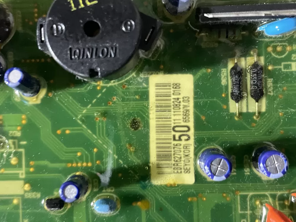 LG EBR62707650 CSP30102702 PS16223357 Dryer Control Board AZ200734 | Wmv250