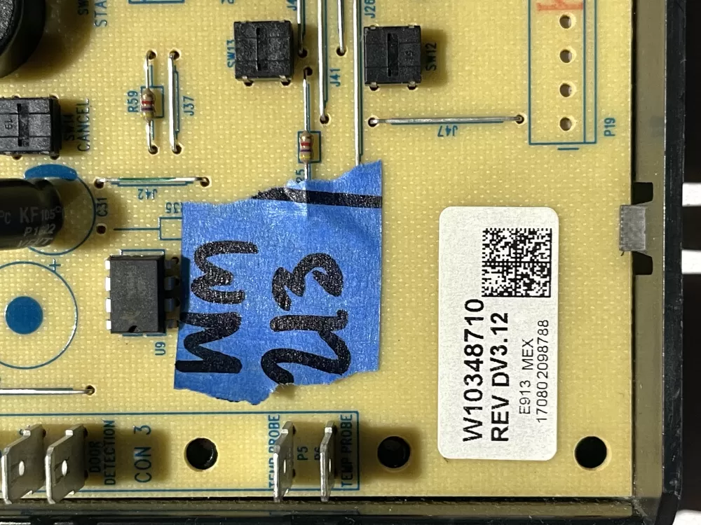Whirlpool AP6020089 W10348657 W10348710 Range Control Board AZ112461 | Wm213