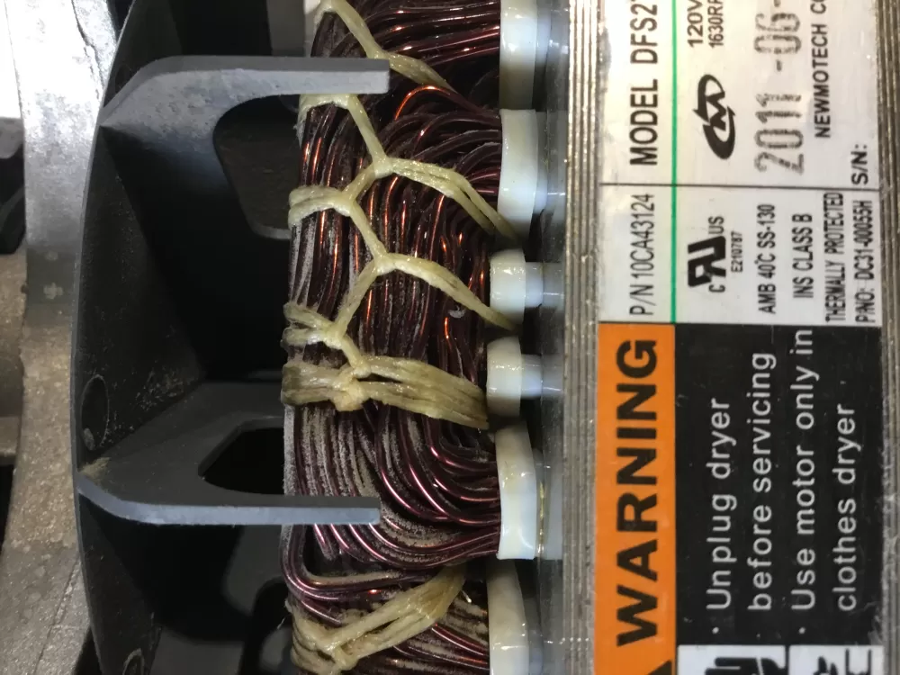 Samsung  Kenmore 10CA43124 Dryer Motor