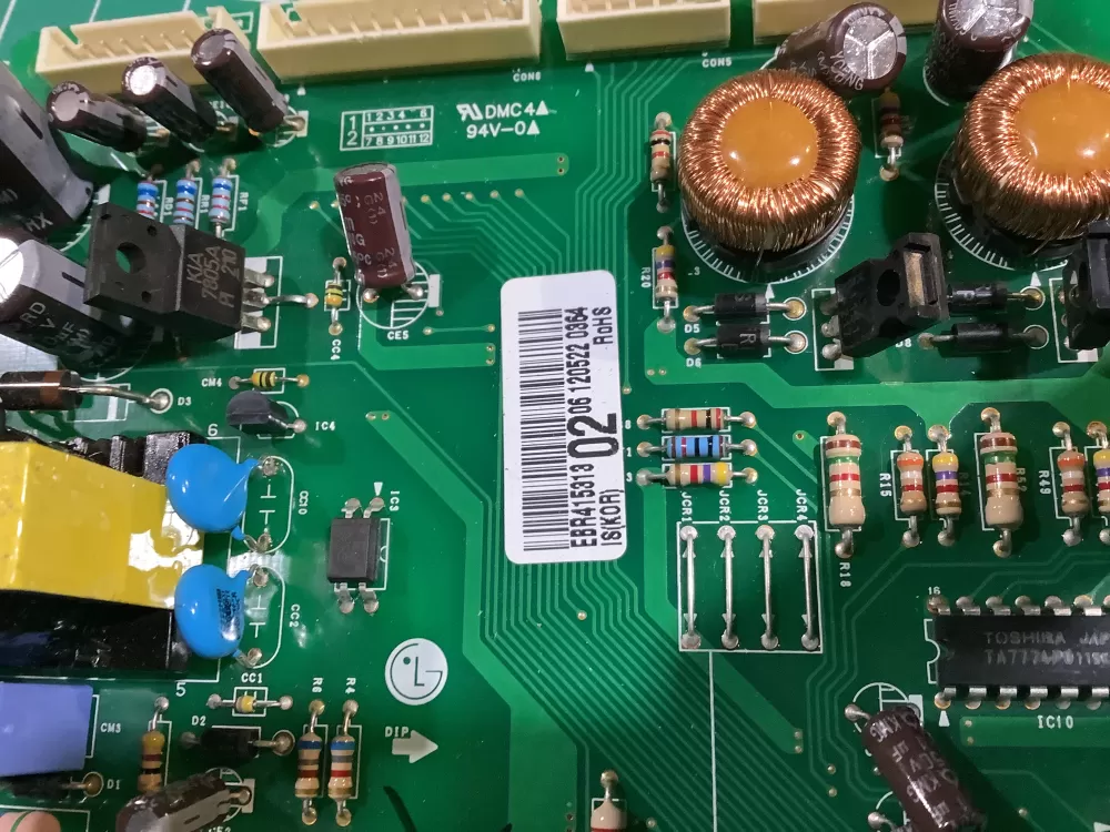LG EBR41531302 PS12725025 Refrigerator Control Board AZ152894 | NR69