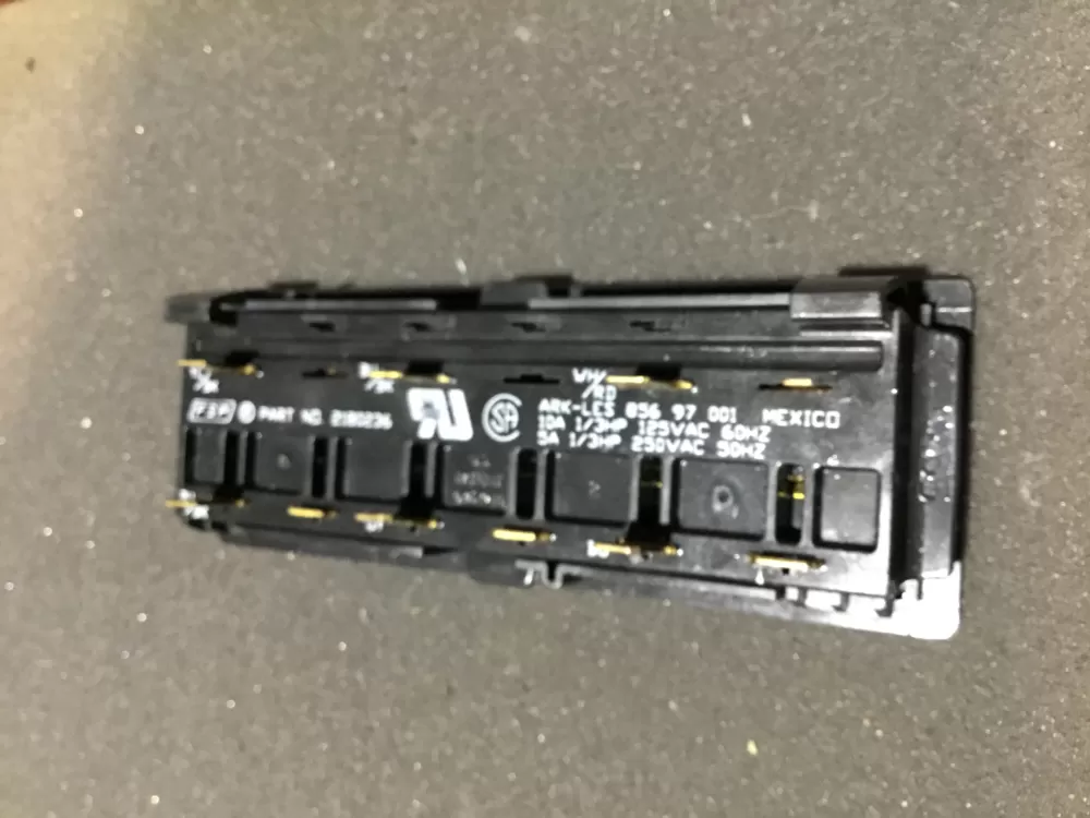 Kenmore WP2180236 Refrigerator Control Board Dispenser Switch AZ78415 | NR637