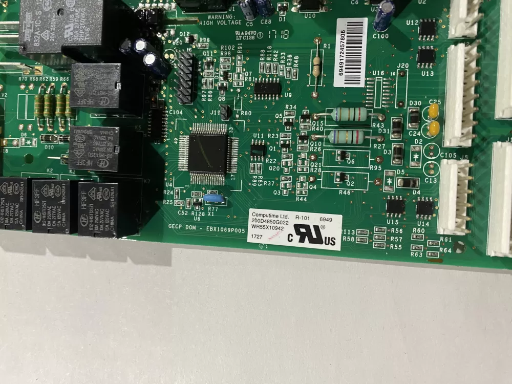GE 200D5837G004 WR55X10942C Refrigerator Control Board AZ186036 | BK2726