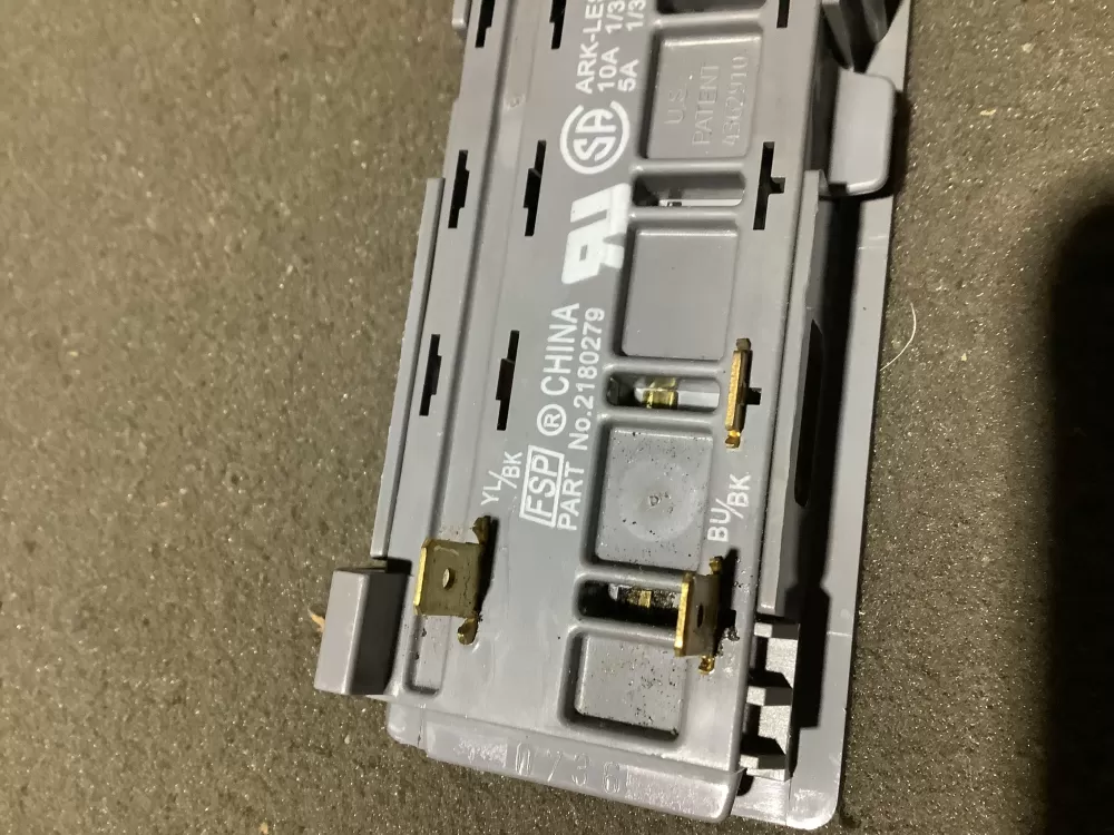 Whirlpool Kenmore Roper 2180279 Refrigerator Dispenser Panel AZ113149 | NR2123