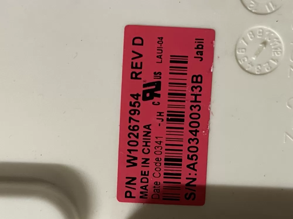Whirlpool W10444954 W10267954 Dryer Control Board AZ43099 | Wm1698