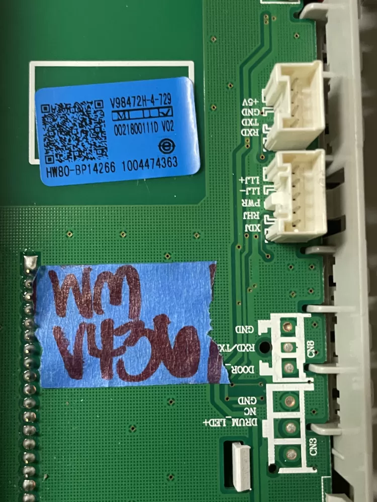 GE WE04X26336 Haier HW80-BP14266 Washer Control Board AZ31315 | Wmv157