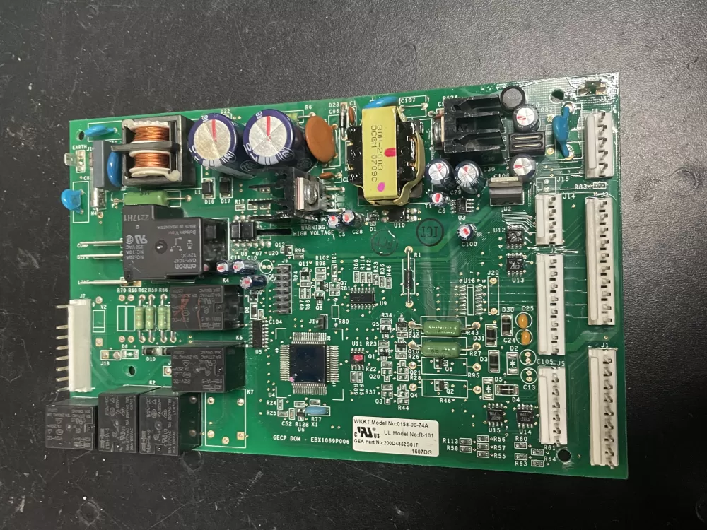 GE WR55X10942 WR55X10659 200D4852G017 EBX1069P006 Refrigerator Control Board