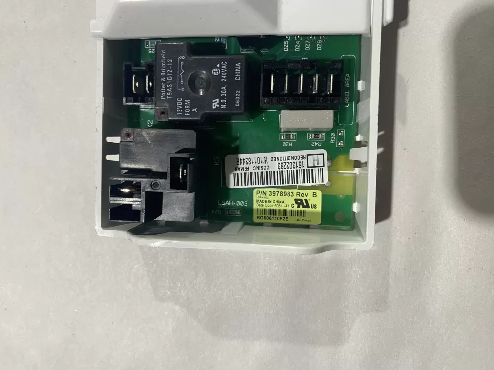 Whirlpool Dryer Control Board WPW10111617 AZ120799 | BK2220