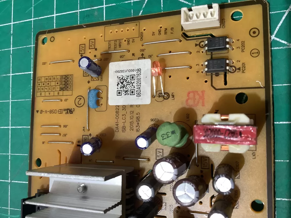 Samsung DA92-00763B Refrigerator Control Board Inverter AZ192367 | AR255