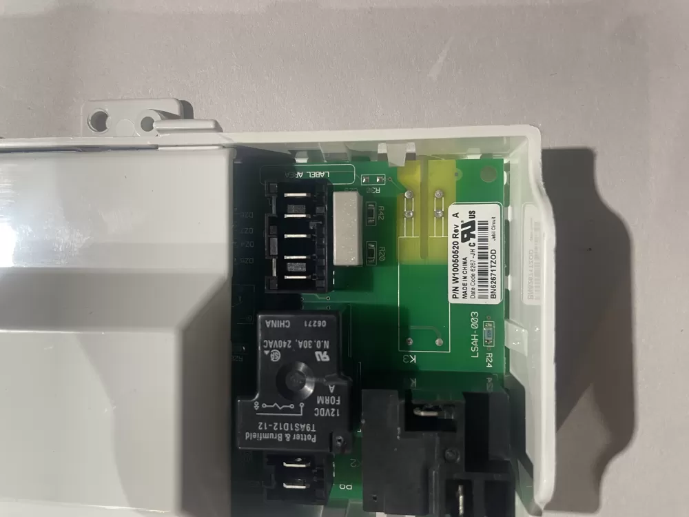 Whirlpool Maytag Kenmore W10111606 6105034 Dryer Control Board AZ203566 | KM2724