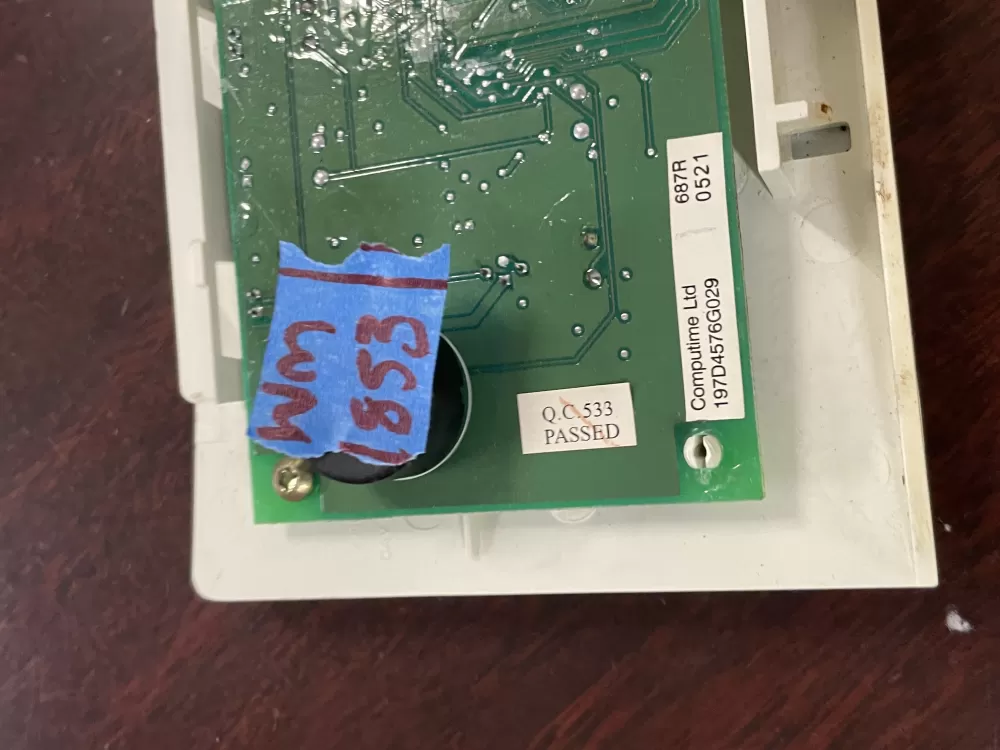 GE 197D4576G029 Refrigerator Control Board Dispenser AZ53801 | Wm1853