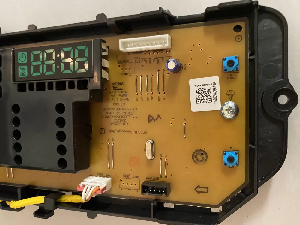 Samsung DC94 06610A Dc92 01802m Washer Control Board Panel AZ197956 | BK2768