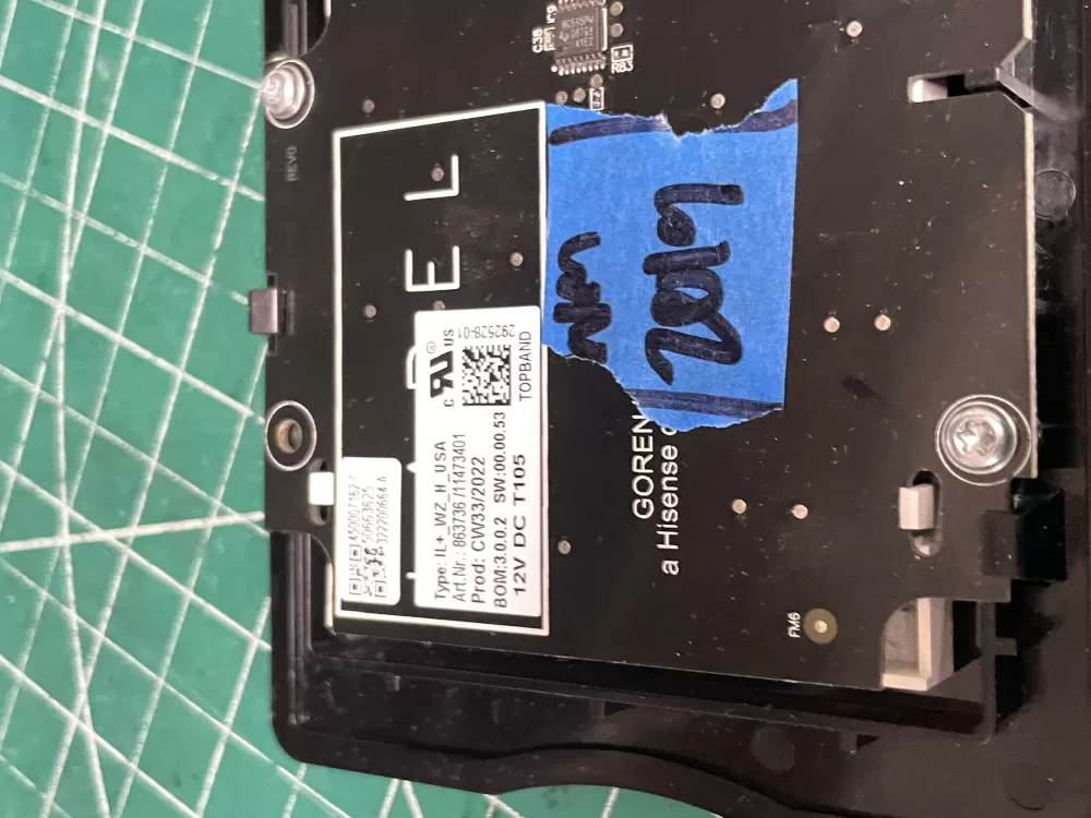 11473401 Genuine Hisense Range Control Board OEM AZ210329 | Wm2019