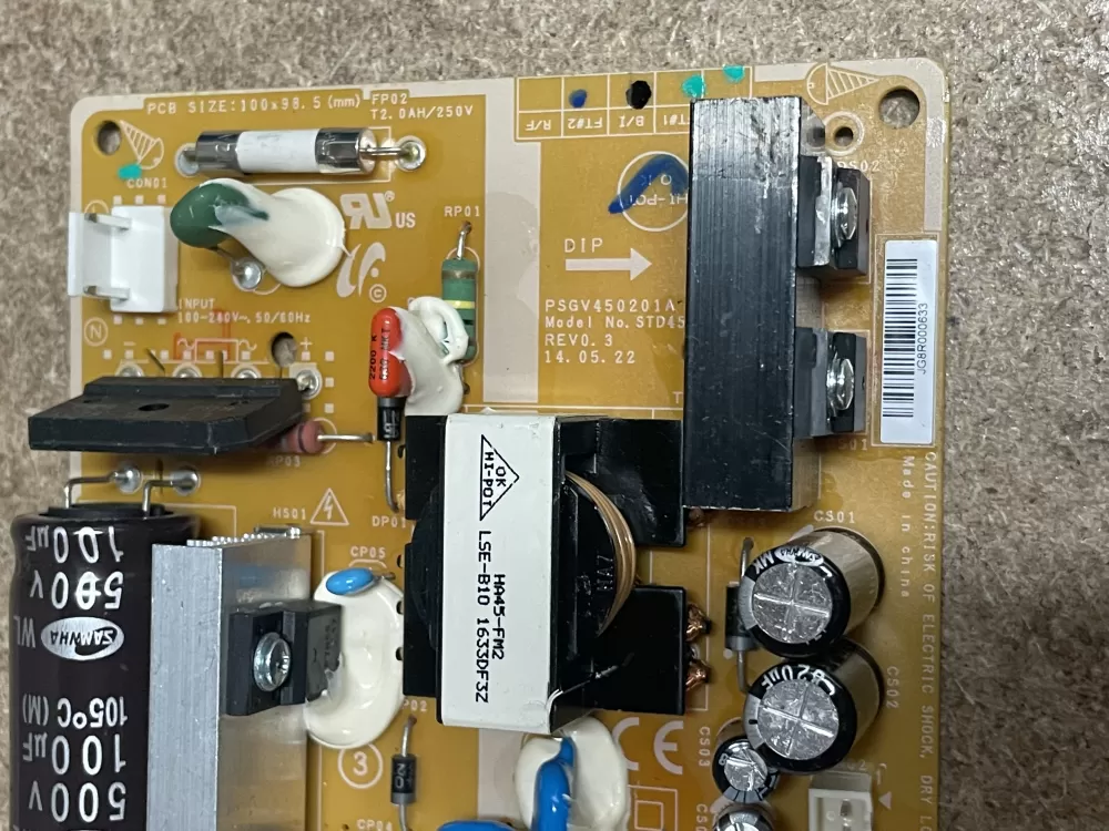 Samsung DA92 00486A Refrigerator Control Board AZ21330 | KM1534