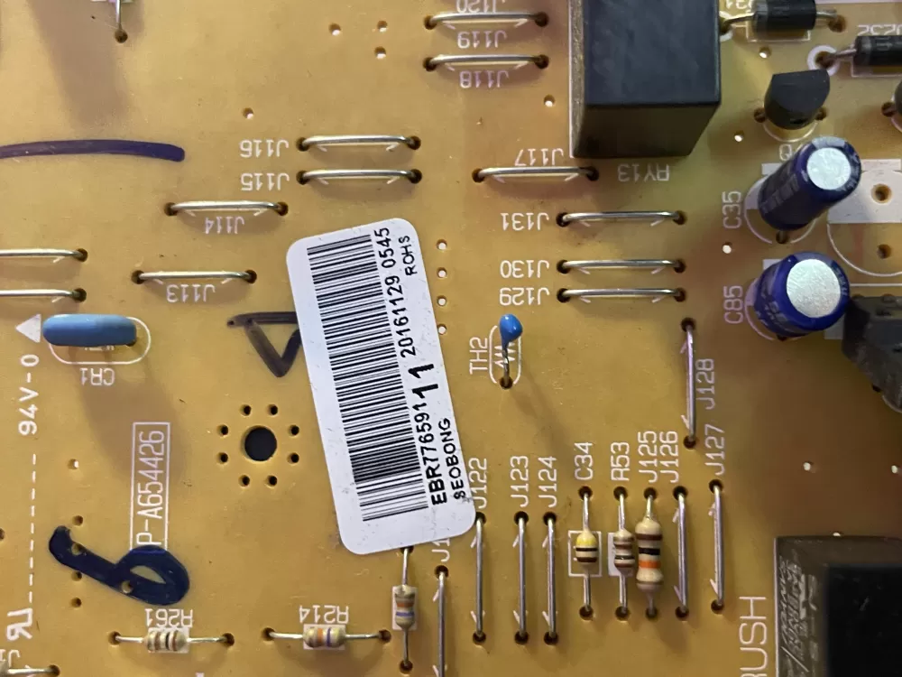 LG EBR77659111 Microwave Control Board AZ195749 | Wm991