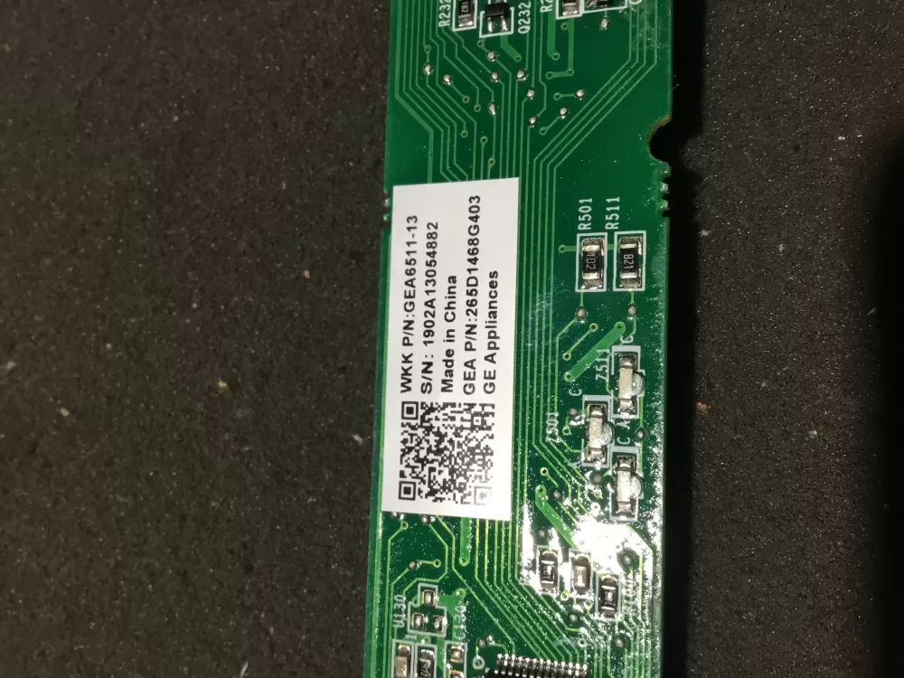 GE 265D1468G403 Dishwasher User Interface Control Board AZ103263 | NR371