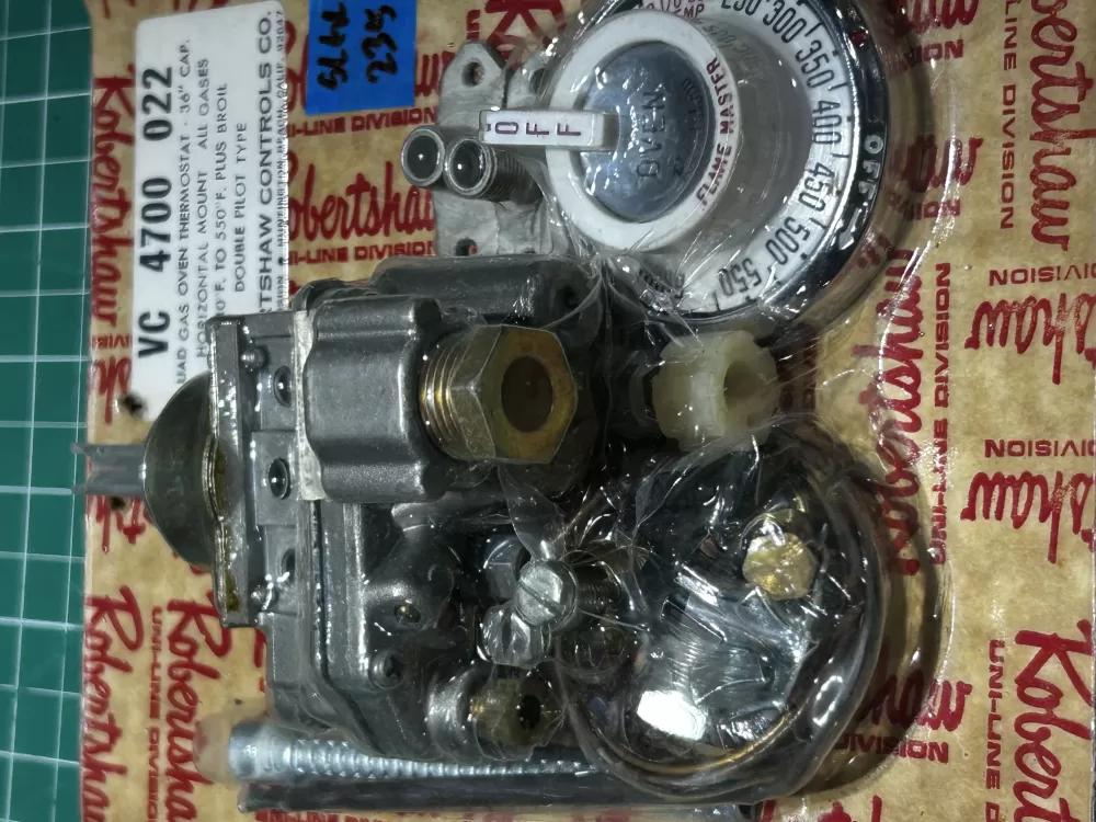 Genuine Robertshaw Gas Oven Thermostat VC 4700 022 AZ169159 | Sl235