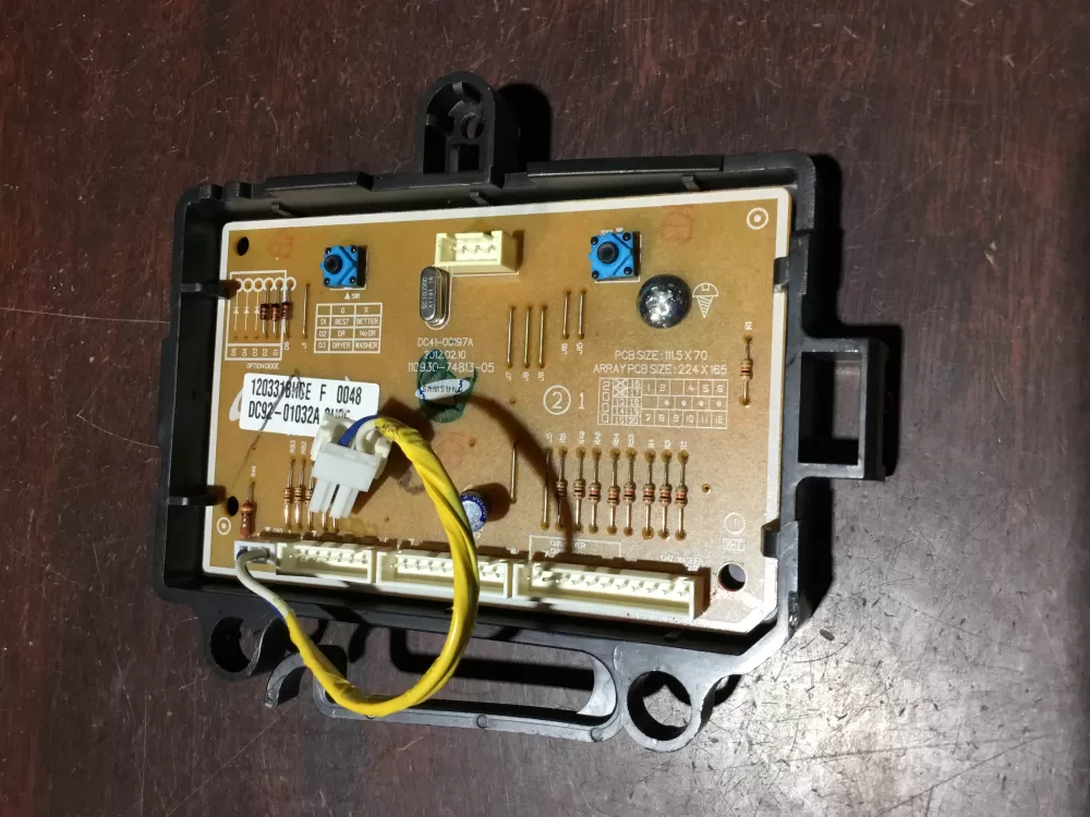 Samsung DC92-01032A Washer Control Board AZ72454 | NR593