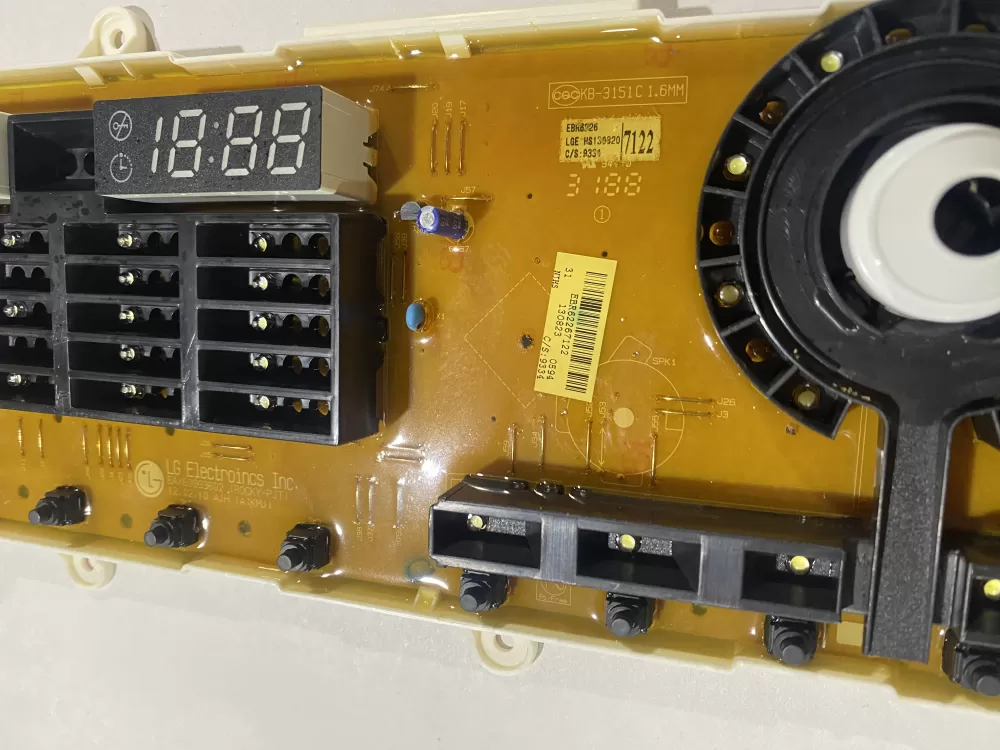 LG EBR62267117 EBR62267122 PS7792454 Washer Control Board AZ151448 | BKV783