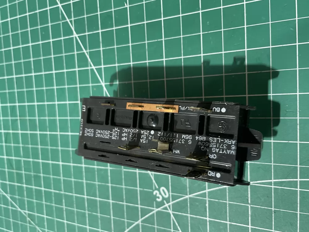 Maytag 3715560w Dryer 371550W Push Button Switch 371550w AZ188337 | Wm2343