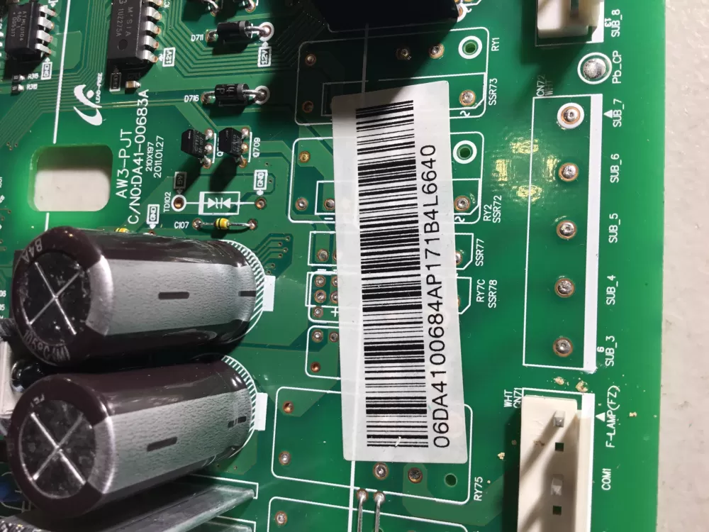 Samsung AP4700500 DA41 00684A Refrigerator Control Board AZ42598 | NR1743