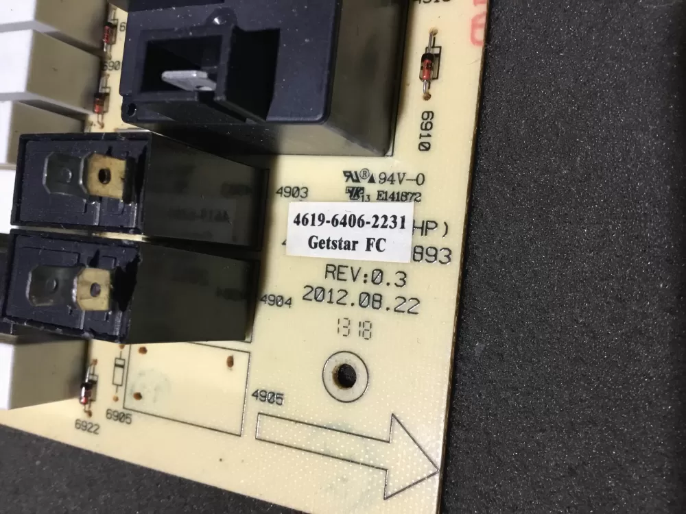 Whirlpool W10251158 4619-6406-2231 OTR Microwave Control Board AZ105806 | NR419