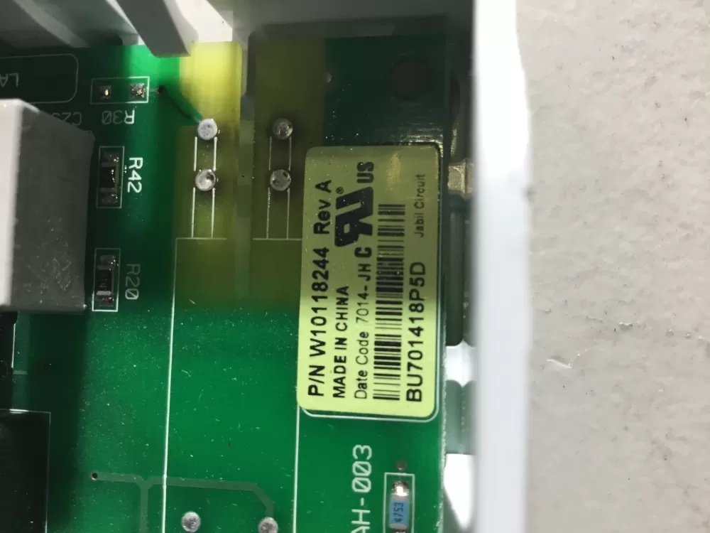 Whirlpool Dryer Control Board WPW10111617 AZ44893 | NR853