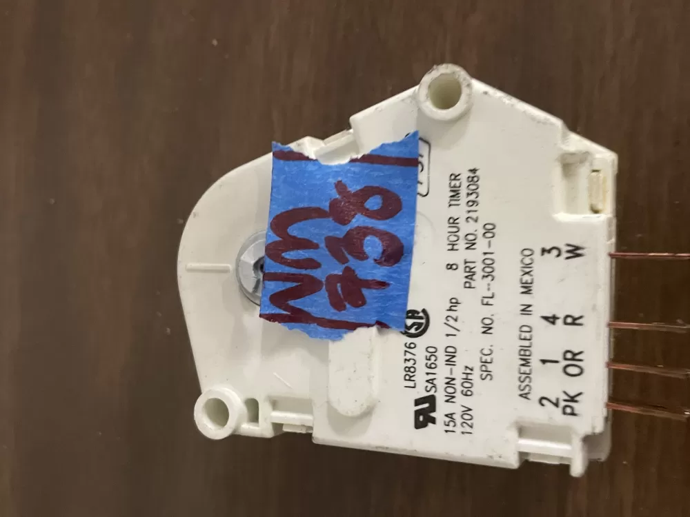 Whirlpool Kenmore W10822278 Refrigerator Defrost Timer AZ42357 | Wmv1738