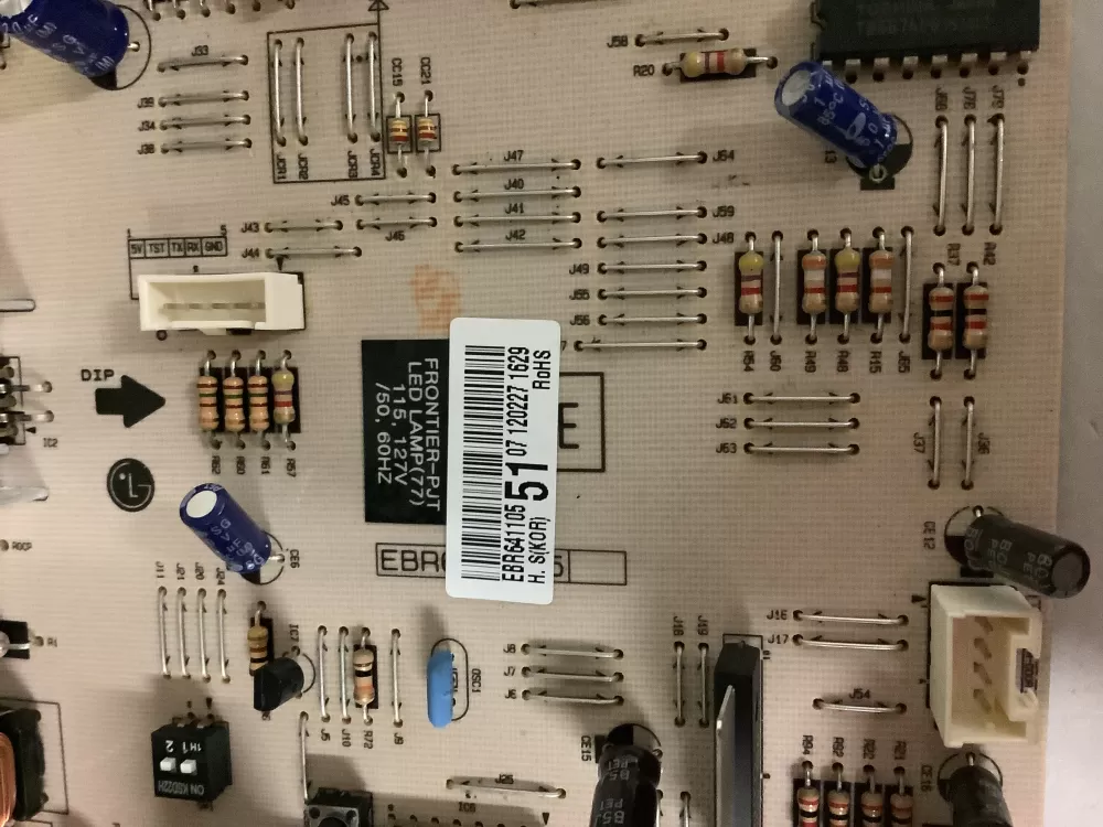 LG EBR64110551 Refrigerator Control Board