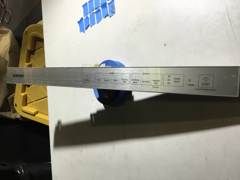 Samsung DD82-01594B  6730000282 Dishwasher Control Board Panel Consol UI