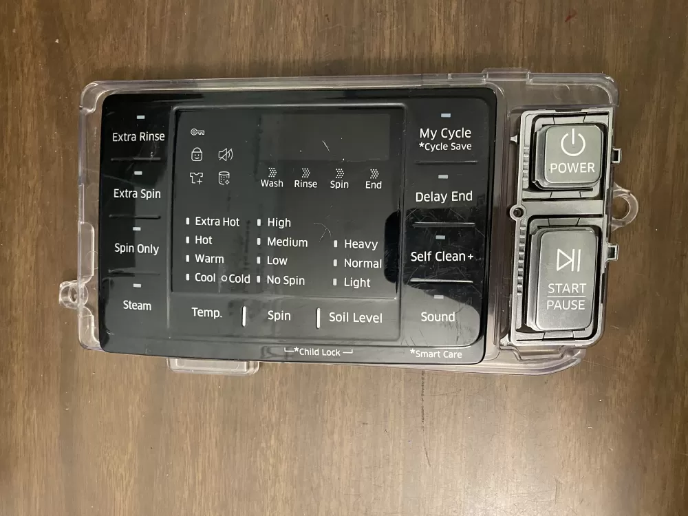 Samsung DC92-01607J DC94-06643A Dryer UI Control Board  AZ100480 | BK565