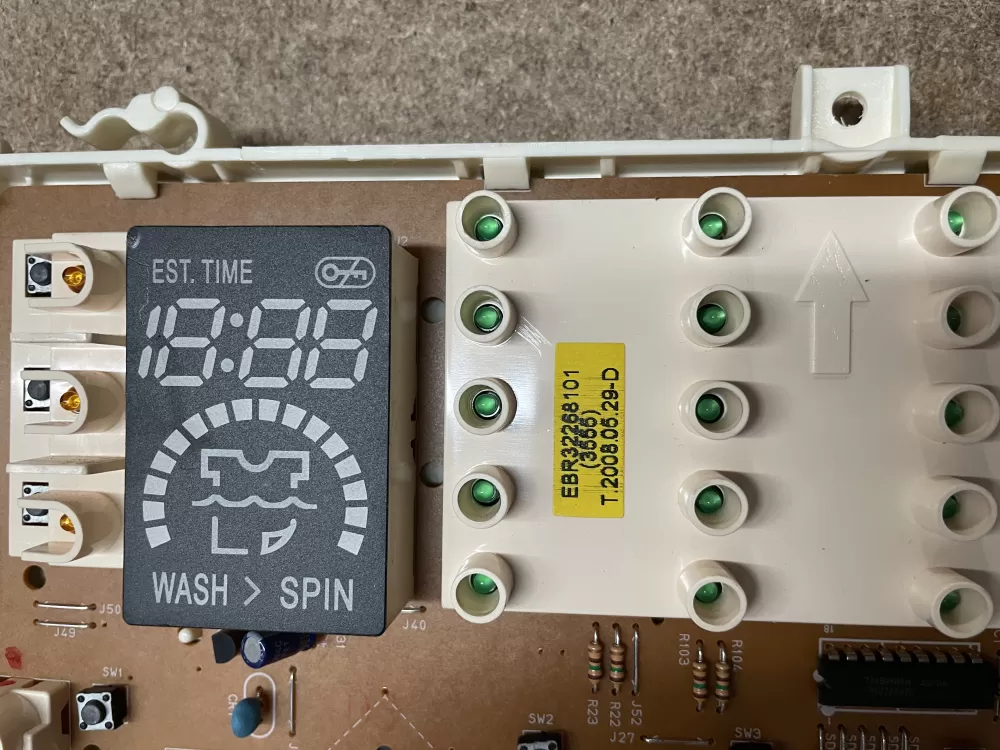 LG EAX32221201 EBR32268101 Washer Control Board AZ20717 | KMV182