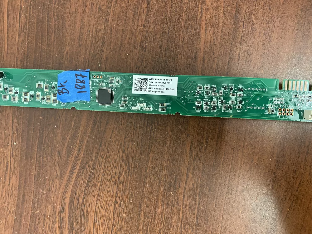 GE 265D1468G402 Dishwasher Control Board AZ53958 | BK1887