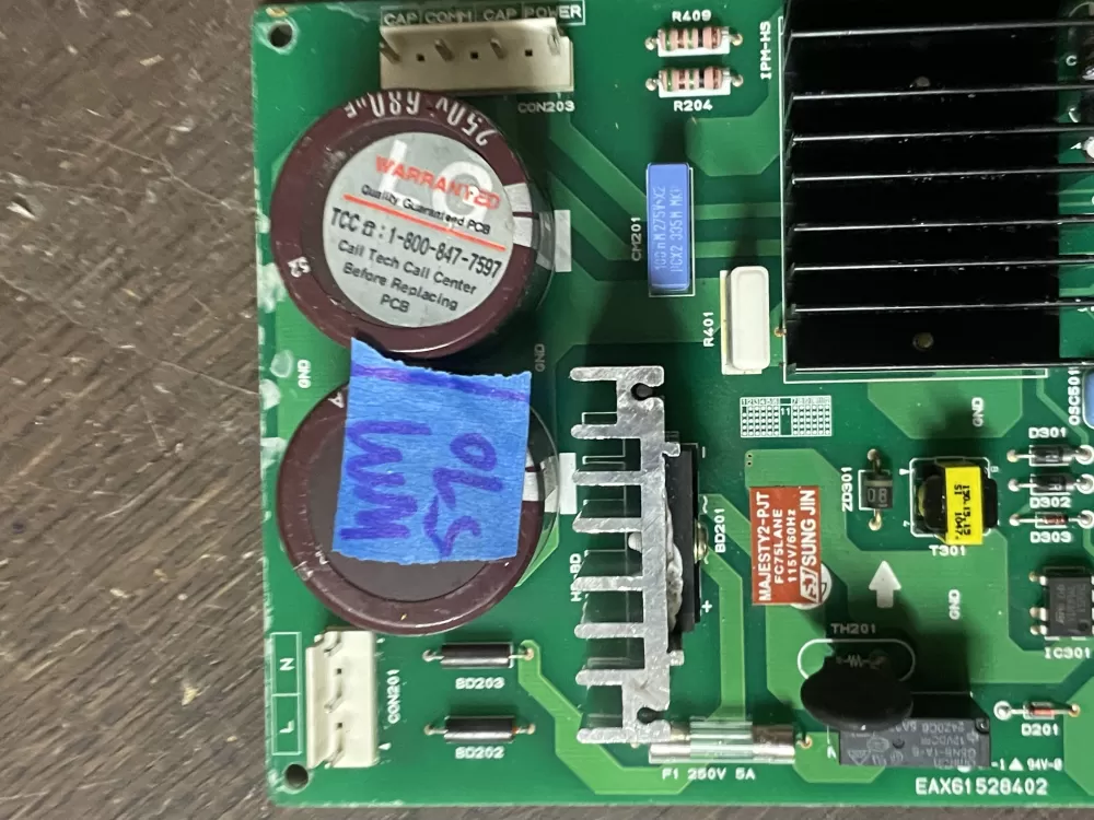 Kenmore LG EBR64173902 Refrigerator Control Board Electronic AZ44157 | WM590