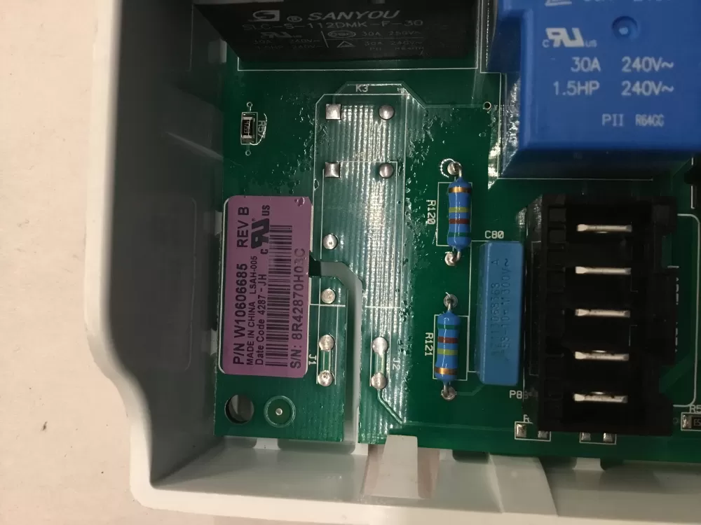 Kenmore  WPW10606685 PS11756711 Dryer Control Board AZ99719 | BG128