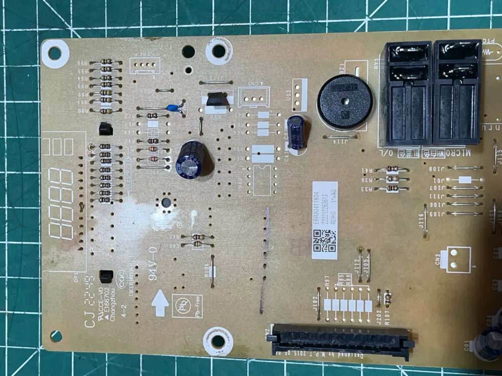 LG Kenmore EBR80411804 AP7223334 Microwave Control Board Panel AZ153291 | KM708