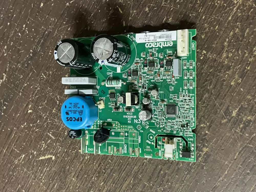 GE 219326007 0193525127 Refrigerator Control Board Circuit