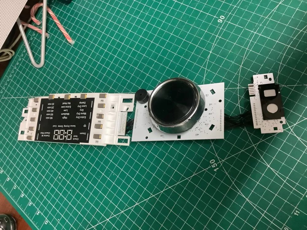 GE 308D1567G010 Dryer Control Board Interface Assembly