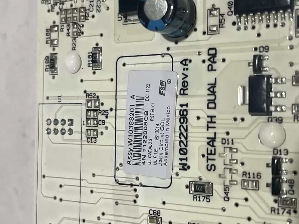 Whirlpool Refrigerator Dispenser Control Board W10388201 AZ151155 | Wm1948