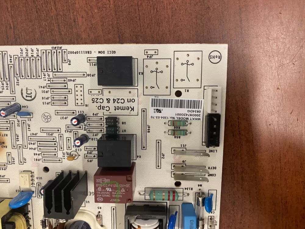 GE EBX1110P002 200D49742G001 Fridge Control Board AZ57463 | BK2029