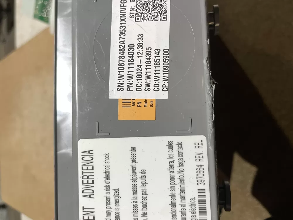 Maytag W10878417 W10885572 W10888198 Washer Control Board AZ68605 | Wmv598