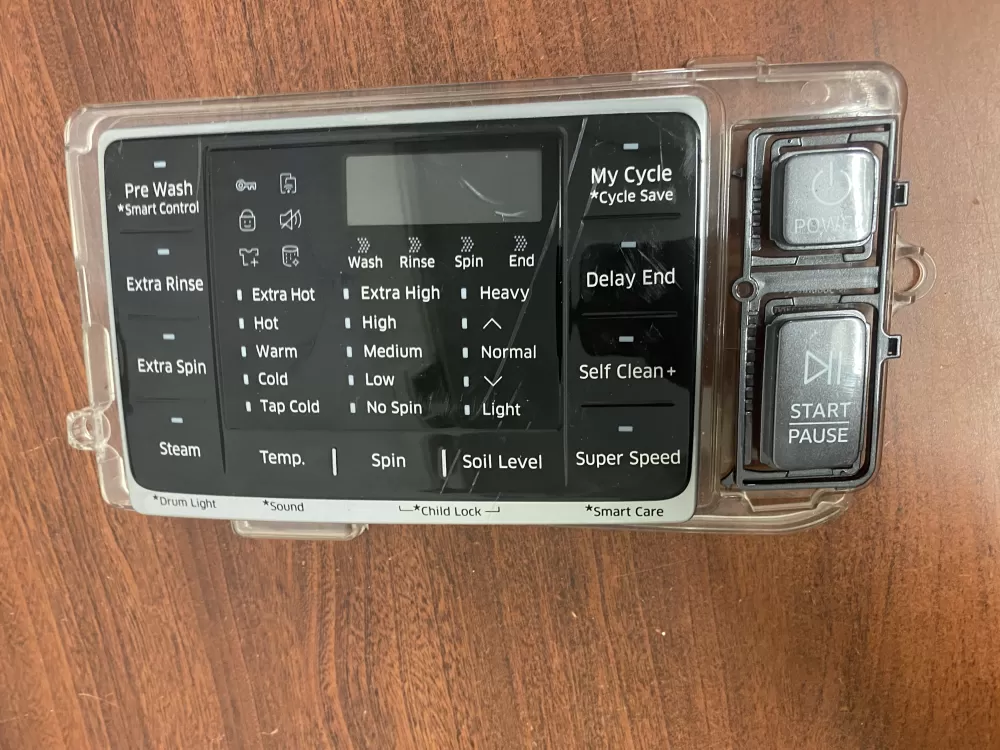 Samsung DC92-01607J  AP6243588  DC94-06643A  DC93-00376D  PS12084833 Dryer UI Control Board