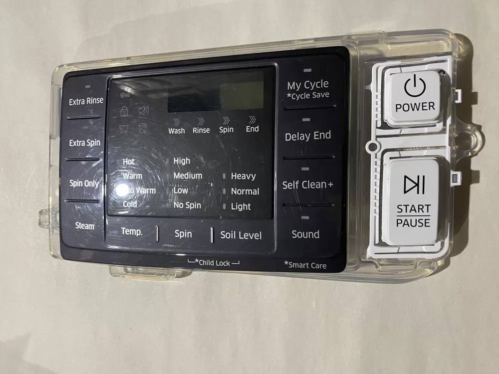 Samsung DC92-01607J  AP6243588  DC94-06643A  DC93-00376D  PS12084833 Dryer UI Control Board