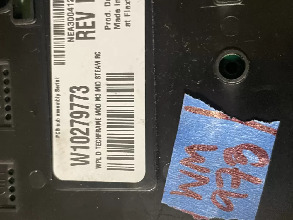 Whirlpool W10279773 Dryer Control Board AZ45238 | Wm973