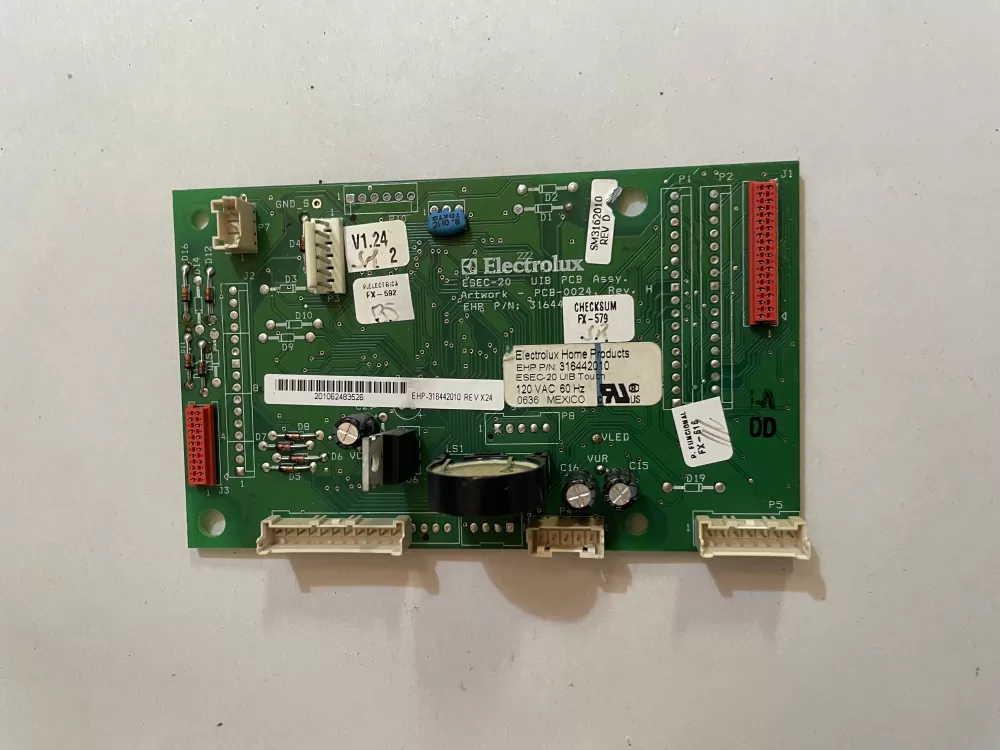 Frigidaire  Kenmore  Electrolux 316442010 Range Control Board