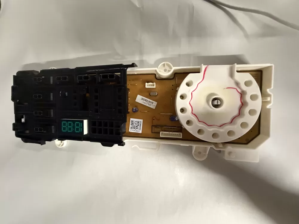 Samsung DC92-02633C Washer Control Board Display