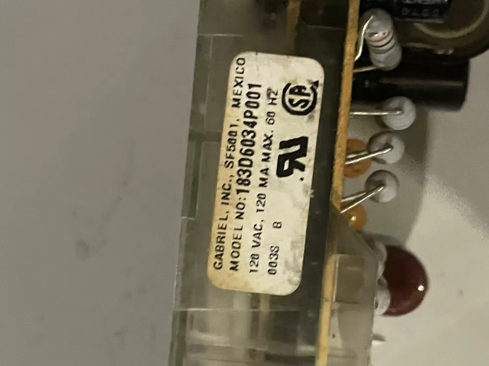 GE 183D6034P001 SF5001 Range Control Board AZ34183 | Wm1696