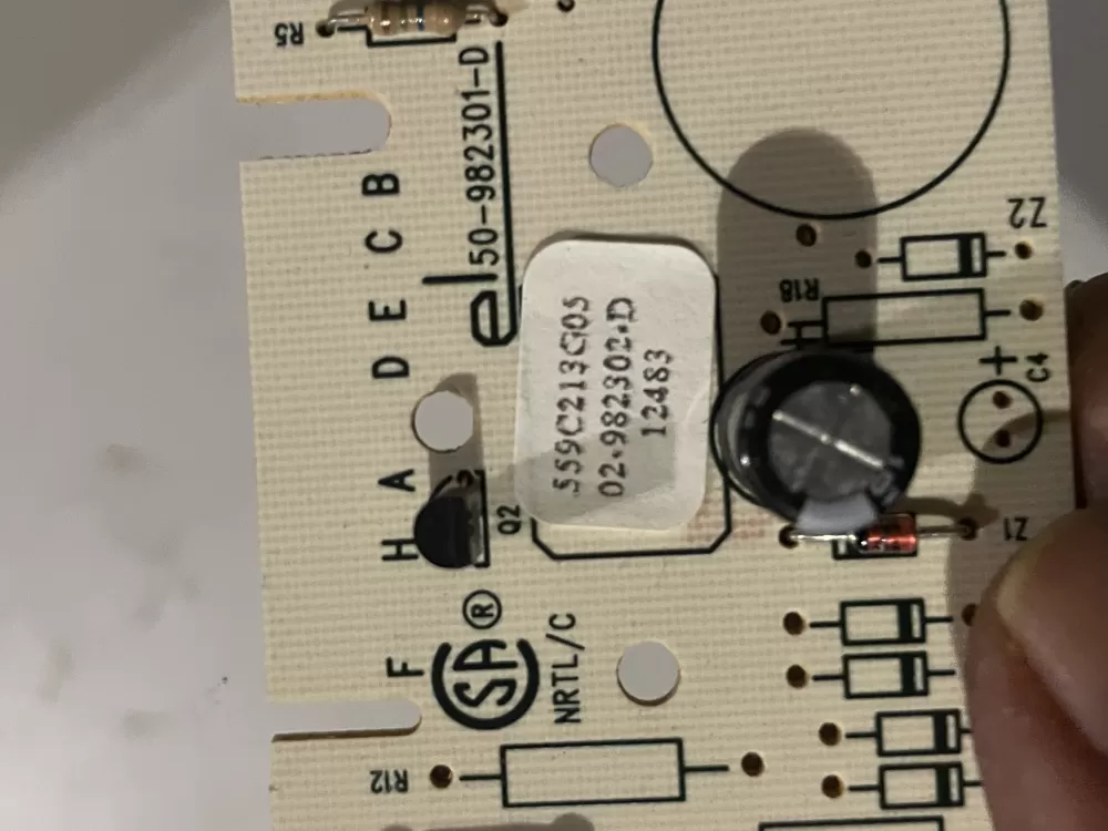 GE 559C213G05 50-982301 50-982301 Dryer Control Board AZ31759 | Wm16