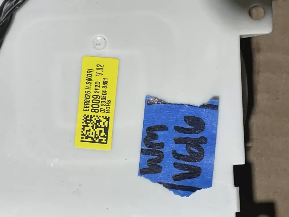 LG EBR86268009 Dryer Control Board User AZ94479 | Wmv616