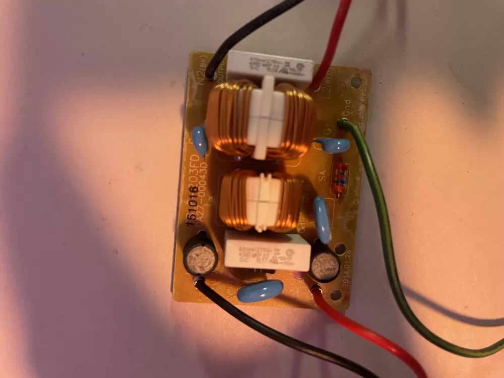 Samsung 00043D 00022B Refrigerator Control Board Noise Filter AZ195339 | KM2751